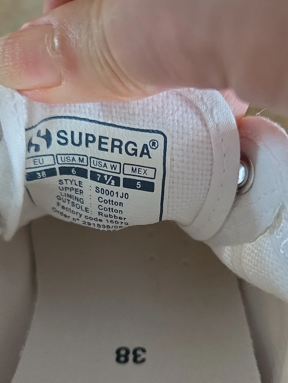 Superga Women's White Canvas Low-Top Sneakers